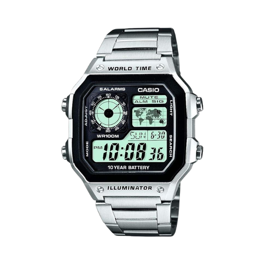 Casio World Time Digital Watch